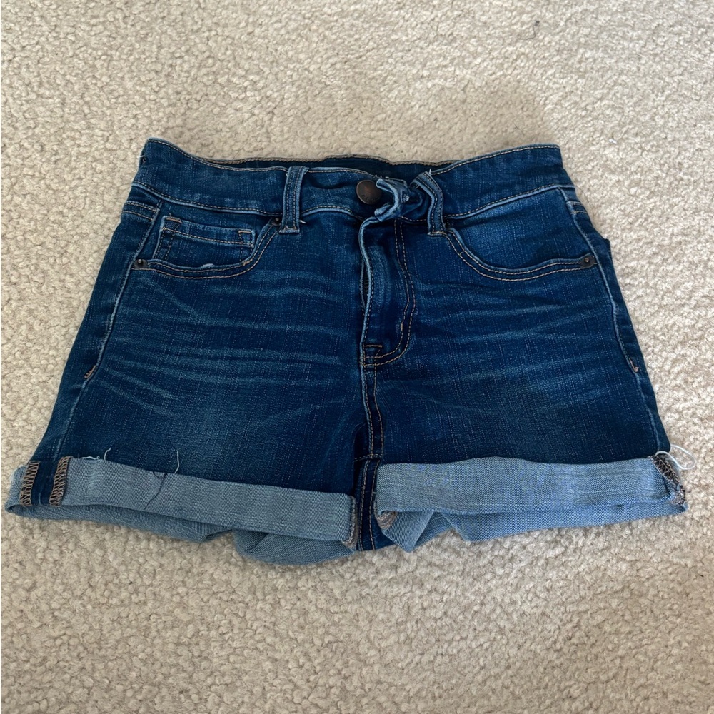 Aeropostale Dark Blue Jean Shorts